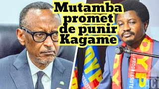 Mutamba Le ministre de la Justice en RDC promet de punir Kagame pour les troubles [upl. by Flyn]