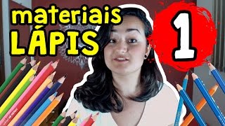 Materiais para desenho realista LÁPIS  TUTORIAL [upl. by Massie]