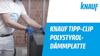 Knauf TippClip – PolystyrolDämmplatte EPS schneiden [upl. by Gail565]