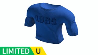 COMO CONSEGUIR Suéter Max Mara Azul 1951 COMPLETAMENTE GRATIS EN ROBLOX [upl. by Sherar504]