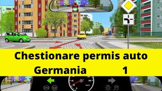 Chestionare permis auto german explicate in limba romana [upl. by Thenna214]