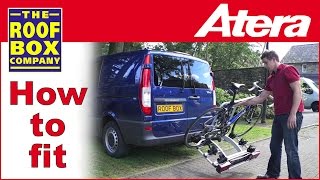 Atera STRADA DL 2015  How to fit  tow ball bike carrier [upl. by Downes271]