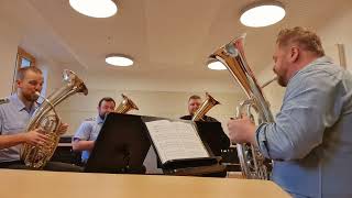 quotBajazzoquot als TenorhornTrio 📯Alexander Wurz Ausbildungsmusikkorps der Bundeswehr 🥳🤗📯🎶🎼 [upl. by Ezaria]