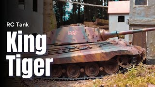 King Tiger  A Heavy RC Tank 116 [upl. by Llemar]