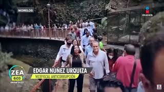 Aseguran puente colgante colapsado en Cuernavaca Morelos  Noticias con Francisco Zea [upl. by Esinek93]