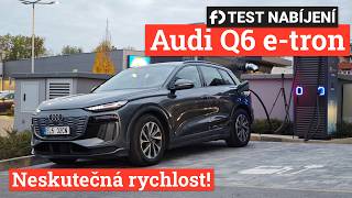 Blesk z Ingolstadtu Podívejte se jak rychle se nabije Audi Q6 etron [upl. by Sherie143]