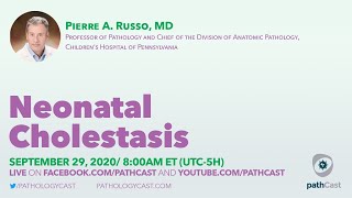 Neonatal cholestasis  Dr Russo CHOP PEDIPATH [upl. by Barta353]