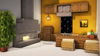 Minecraft  Interior Design Tips for your Survival Base [upl. by Edualc]