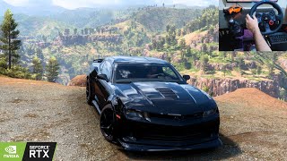 Chevrolet Camaro Z28  Forza Horizon 5  Steering Wheel  Shifter Gameplay  4k Raytracing [upl. by Leia]