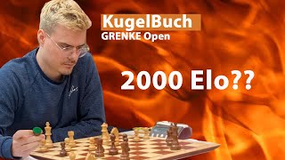 quotWir spielen 9 Runden Ich dachte nur 7quot Streamer KugelBuch beim GRENKE Chess BOpen [upl. by Hplar979]