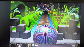 Gutterball 2 2004 Gameplay  Jungle Alley 🐵🎳💻 [upl. by Aketal]