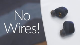 Completely Wireless Headphones  Motorola VerveOnes Review [upl. by Shimkus]