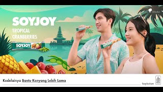 Baru SOYJOY Tropical Cranberries Kedelainya Bantu Kenyang Lebih Lama [upl. by Lechner466]