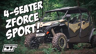 2024 CFMOTO ZFORCE 950 Sport4 Detailed UTV Overview [upl. by Orazio]