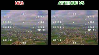 Fatshark HD3 vs Fatshark Attitude V5  Battle Longrange [upl. by Woodall]