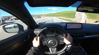 2022 Mazda CX5 25 Turbo  POV Test Drive [upl. by Kiel272]