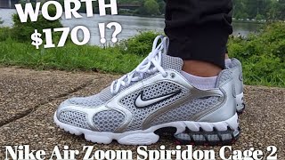 Nike Air Zoom Spiridon Cage 2 REVIEW On Foot Unboxing S5 EP8 4K [upl. by Frannie995]