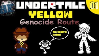 Undertale Yellow  Genocide Route Playthrough  Part 1 [upl. by Lananna657]