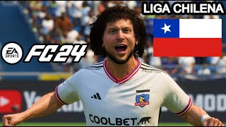 Asi es la LIGA CHILENA del EA SPORTS FC 24 en MODO CARRERA  CAMPEONATO BETSSON con COLO COLO [upl. by Okajima488]