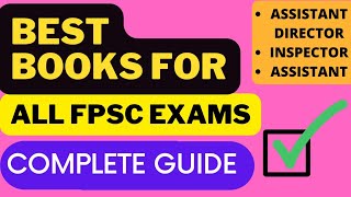 Best books for FPSC test preparation  How to prepare for FPSC one paper mcqs test  FPSC jobs 2022 [upl. by Rodolph]