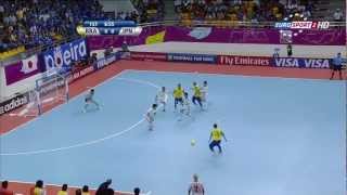 Brazil vs Japan  2012 FIFA Futsal World Cup [upl. by Aihsekram]