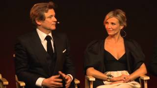 Alan Rickman Colin Firth amp Cameron Diaz at the Apple Store Regent Street [upl. by Roter464]