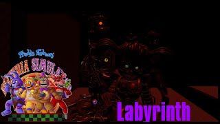 FNAF 6 Music Video Labyrinth CG5 FNAF 10th Anniversary Series Part 510 [upl. by Roseline]