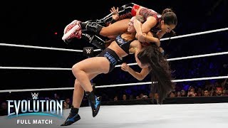 FULL MATCH  Ronda Rousey vs Nikki Bella  Raw Womens Championship WWE Evolution WWE Network [upl. by Pellegrini]