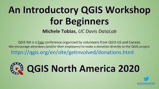 An Introductory QGIS Workshop for Beginners [upl. by Eilyah]