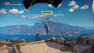 Just Cause 3  Shooting down the AirStrike FOW [upl. by Atinreb]