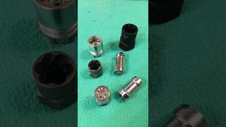 HOW TO REMOVE WHEEL LOCKS WITHOUT A KEY TOOL IN SECONDS shorts [upl. by Letsyrc27]