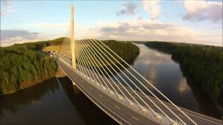 Smaalenene bridge AskimSpydeberg Norway [upl. by Ahcsropal]