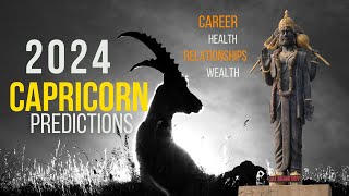 CAPRICORN 2024 Yearly predictions  Career Health Relationships amp Wealth [upl. by Edge]