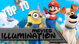 Top 10  HighestGrossing Illumination Movies 💰💵 [upl. by Aiceled318]