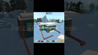 Part 2 of making 3 star house in Minecraft and lokicraft shorts minecrafthouse youtubeshorts [upl. by Hobie]