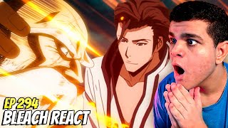 AIZEN VS YAMAMOTO ASSISTINDO BLEACH PELA PRIMEIRA VEZ EP 294 REACT [upl. by Adnam732]