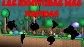 Las monturas mas rápidas Terraria 1344 Guía en español [upl. by Hebbe827]