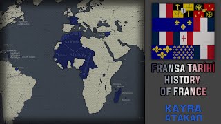 History of France  Fransa Tarihi [upl. by Nnaecyoj939]