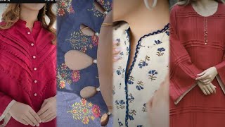 Neckline designs for girls  fasion world [upl. by Ailhat]