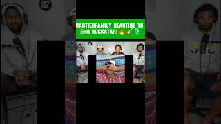 CartierFamily Reacting To Emo Rockstar fyp music reaction song shorts [upl. by Eelram]