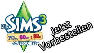 Die Sims 3 70er 80er and 90er Accessoires  Gutscheincode [upl. by Adelaja52]