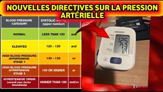 Les directives sur la pression artérielle ont changé  êtesvous à risque [upl. by Gabriello491]