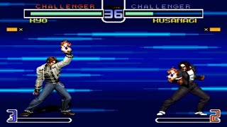 TAS Kyo VS Kusanagi  COMBO EDITION  KoF 2002 MP2 [upl. by Ringsmuth]