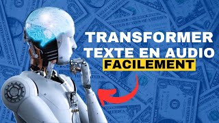 Comment CONVERTIR UN TEXTE EN AUDIO AVEC CETTE INTELLIGENCE ARTIFICIELLE [upl. by Nivk]