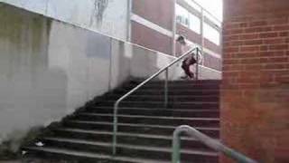 Sam Wilson skating lincoln high handrail [upl. by Martainn9]