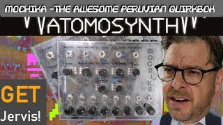 Awesome Peruvian Quirk GrooveBox  Rare Atomosynth Mochika  Atari punk fun Moog DFAM [upl. by Rhoades684]