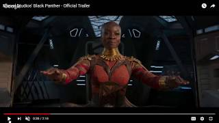 Marvels Black Panther Film Official Trailer 1 Breakdown and Review [upl. by Ira459]