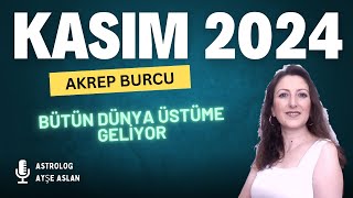 AKREP BURCU KASIM 2024 BURÇ YORUMLARI [upl. by Nylirahs422]