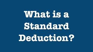 What is my Standard Deduction [upl. by Shoifet]