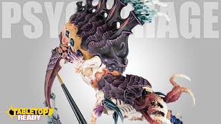 Painting The Tyranid Psycophage for Warhammer 40000 [upl. by Eceerahs]